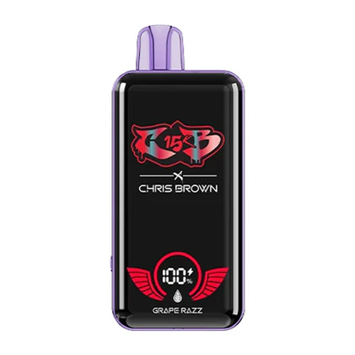 دستگاه یکبار مصرف کریس براون CB15K x | ویپ تهران دستگاه یکبار مصرف کریس براون CB15K x | ویپ تهران