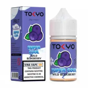 سالت توکیو با طعم بلوبری، یخ | Super Cool Wild Blueberry سالت توکیو با طعم بلوبری، یخ | Super Cool Wild Blueberry