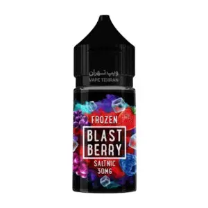 سالت سامز ویپ با طعم توت فرنگی، بلوبری، تمشک، یخ | Frozen Blast Berry