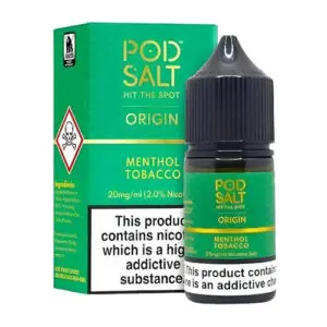 سالت پادسالت با طعم تنباکو، نعناع | Menthol Tobacco | ویپ تهران