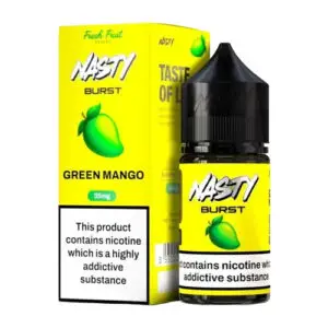 سالت نستی با طعم انبه سبز | Burst Green Mango | ویپ تهران